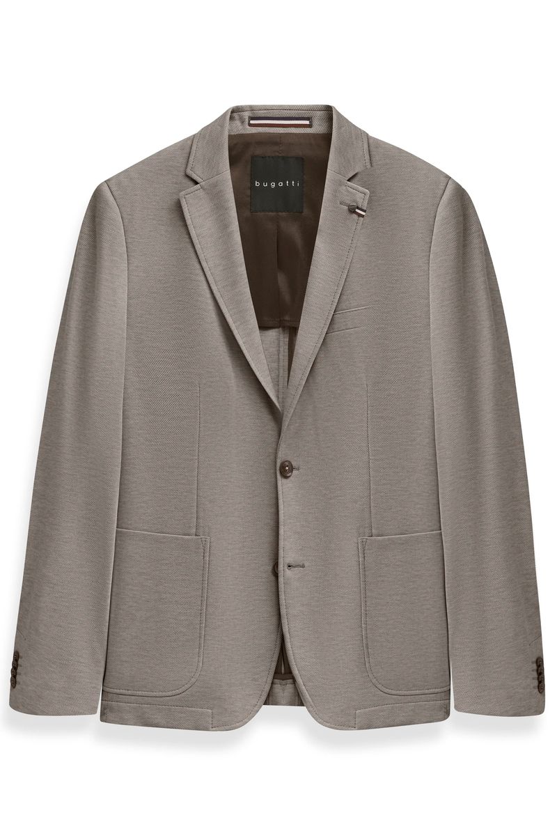 Modernes Stretch-Jersey-Strick Sakko