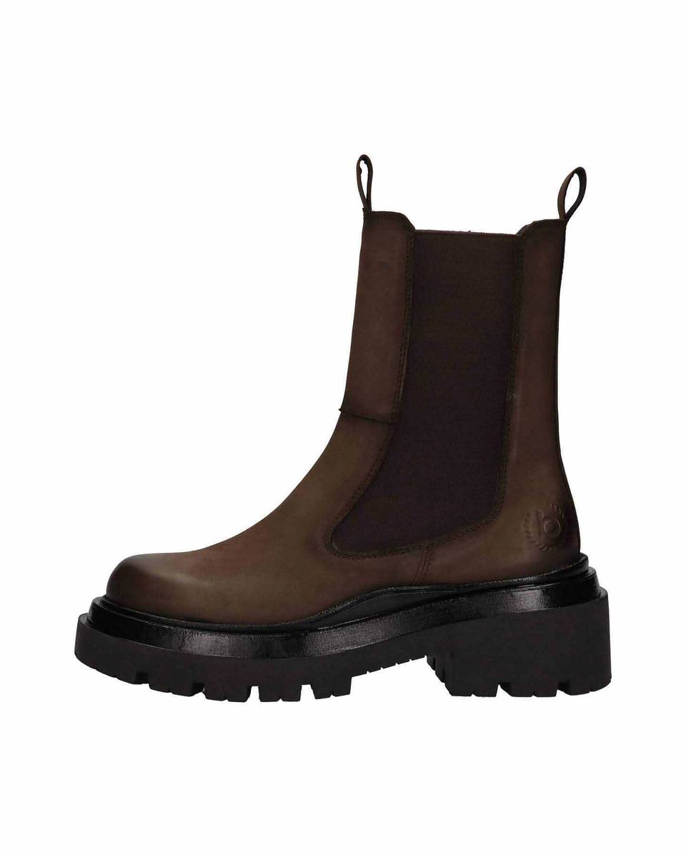 Klobige Chelsea Boots aus Leder