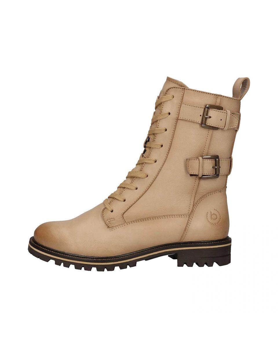 Schnürstiefel aus Leder bis zur Wade