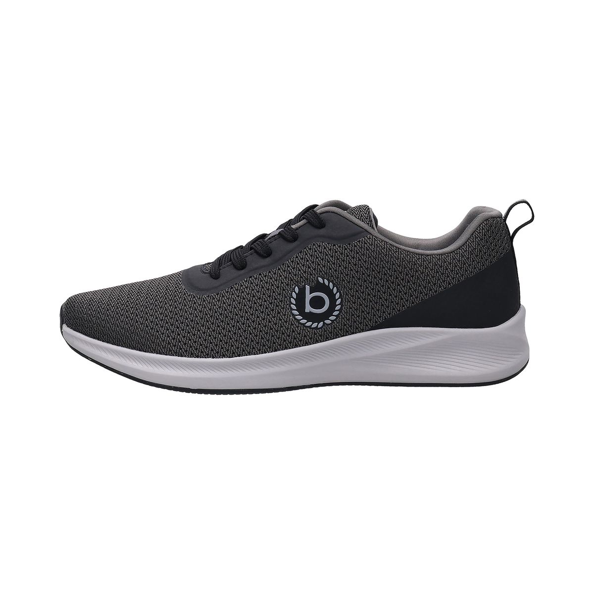 Herren Sneaker mit dicker Sohle, Dunkelgrau