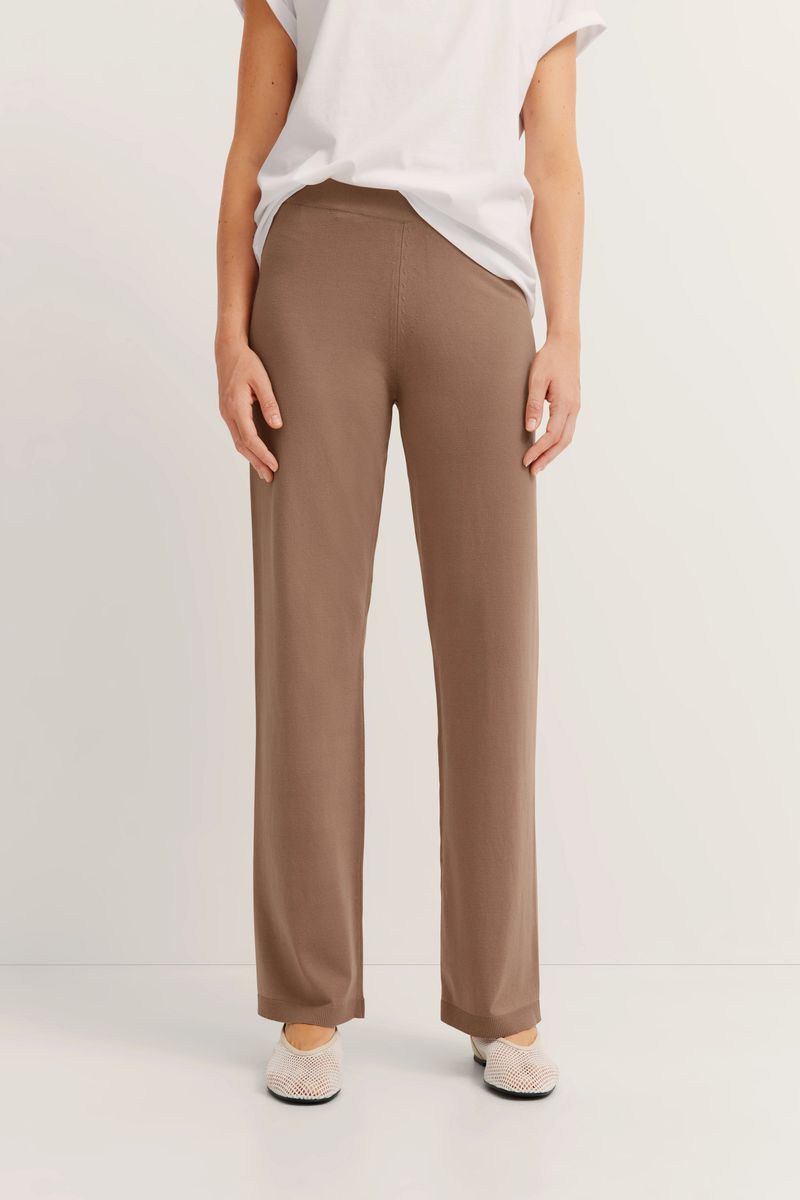 Strick-Loungehose mit entspannter Passform