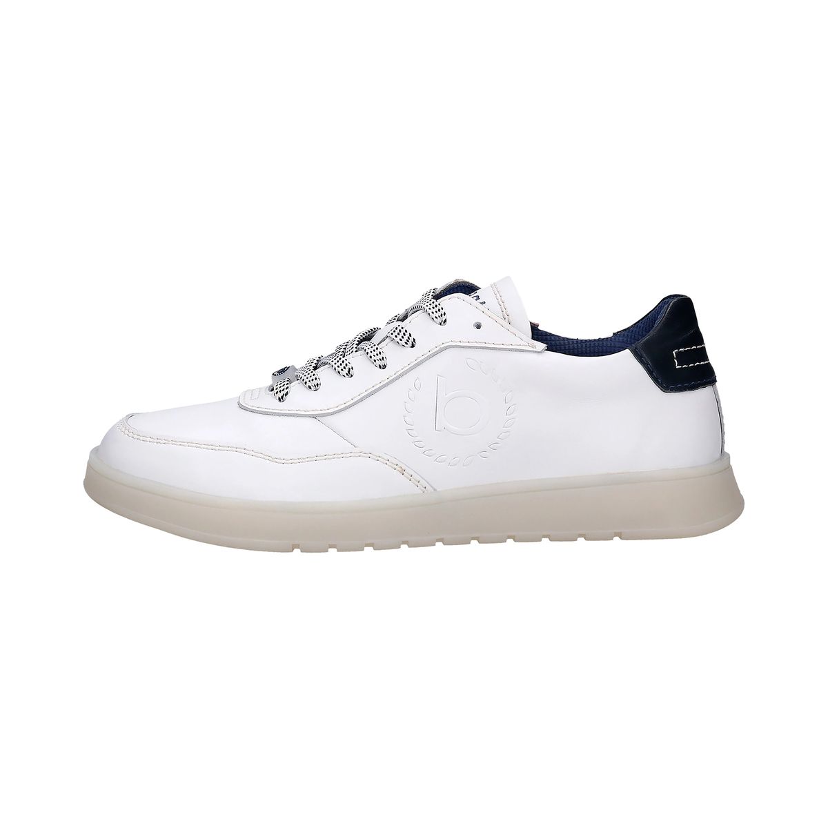 Saubere Leder Alltags Sneaker