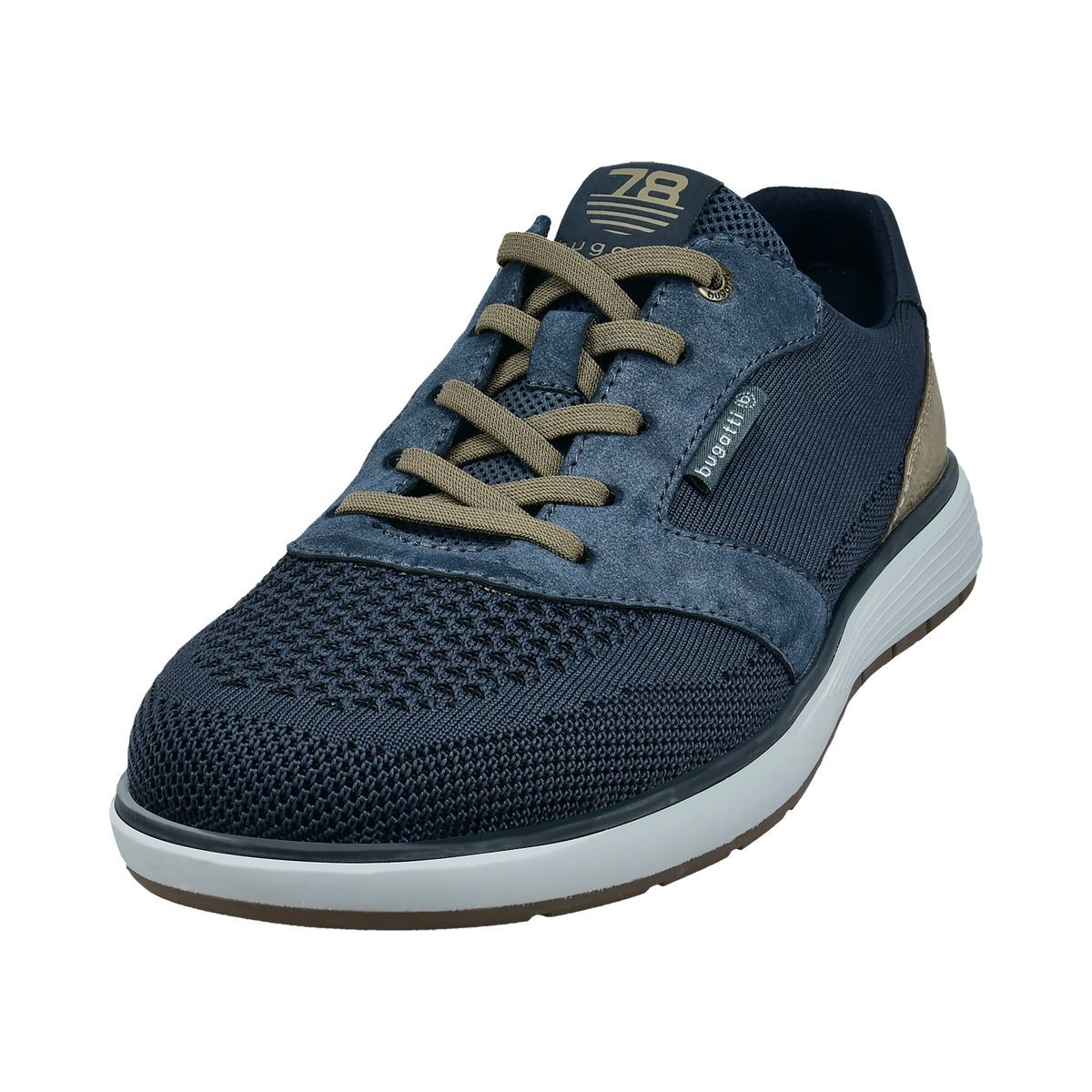 Marinefarbener lässiger Alltagssneaker