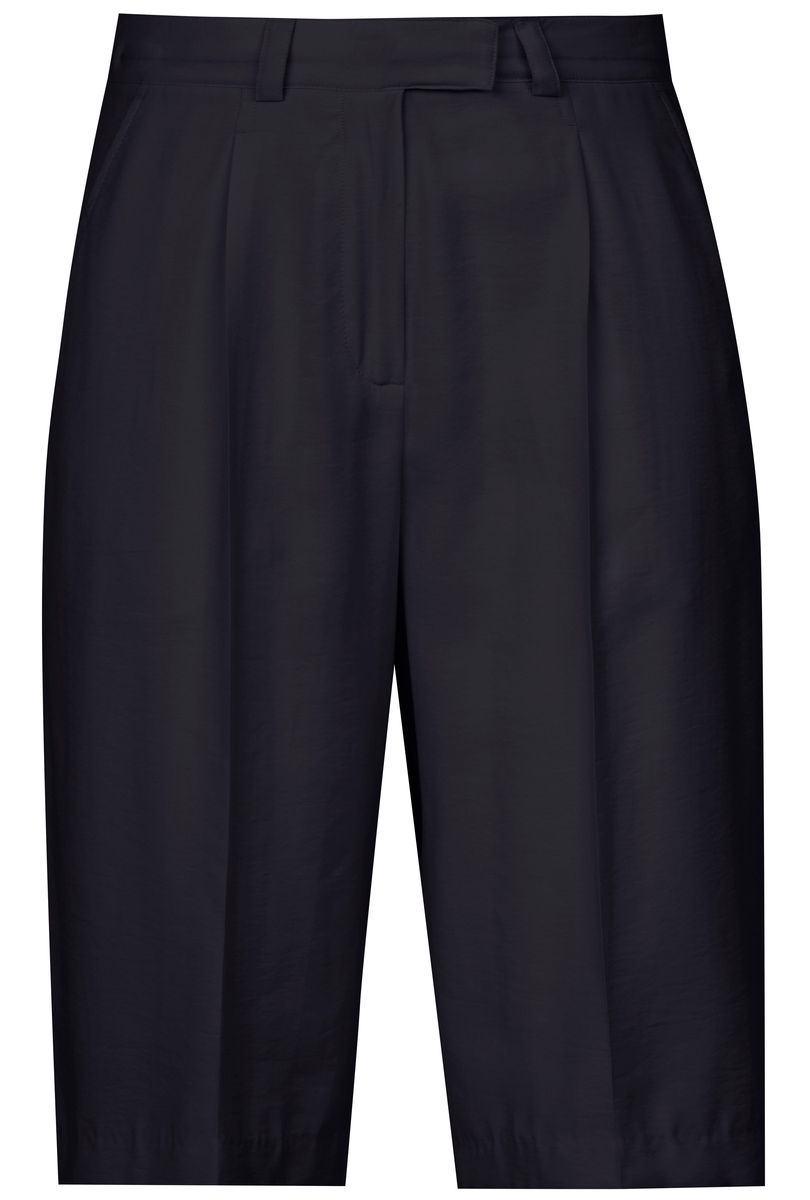 Bermuda Shorts mit Bügelfalte aus Viskosemischung