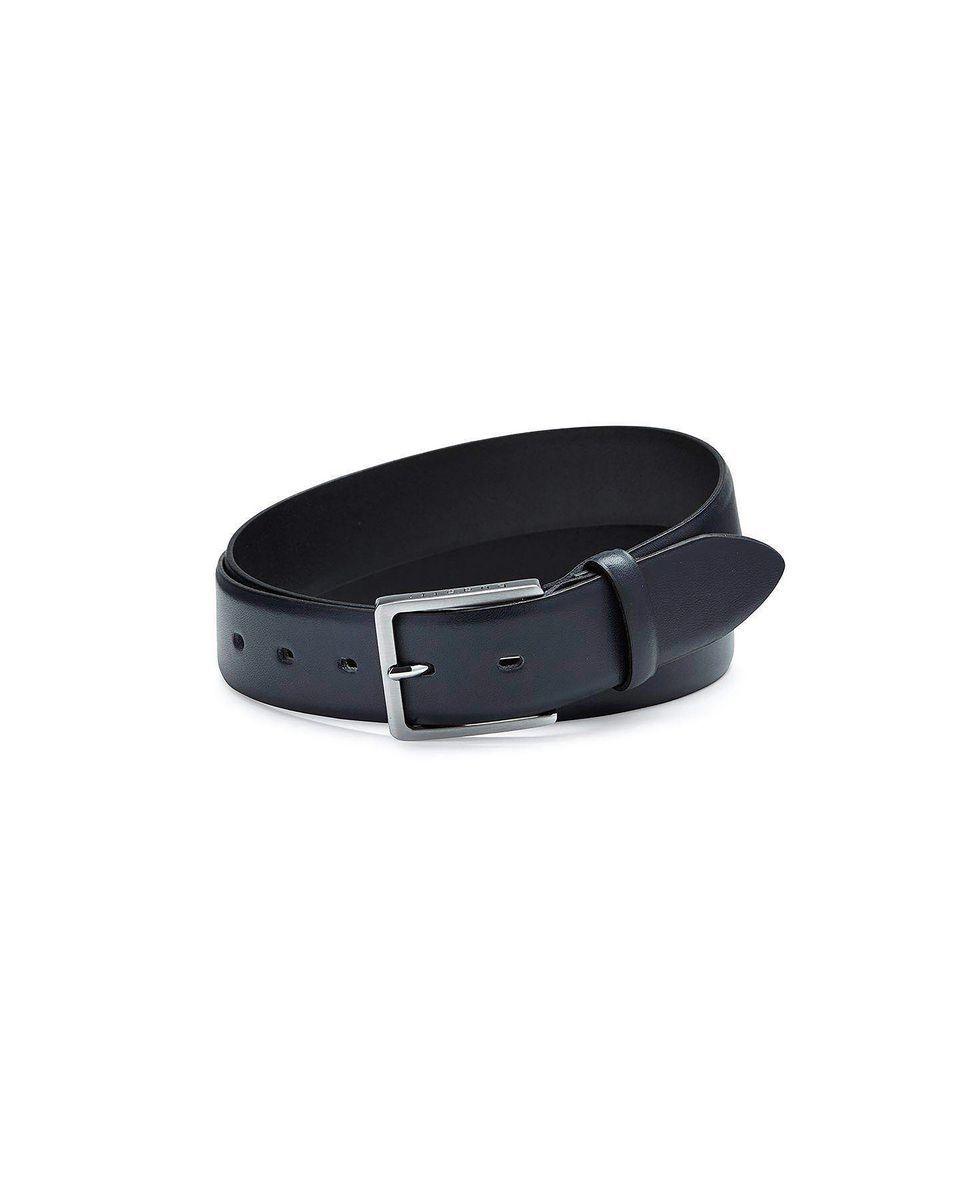 Klassischer Marineleder Gürtel