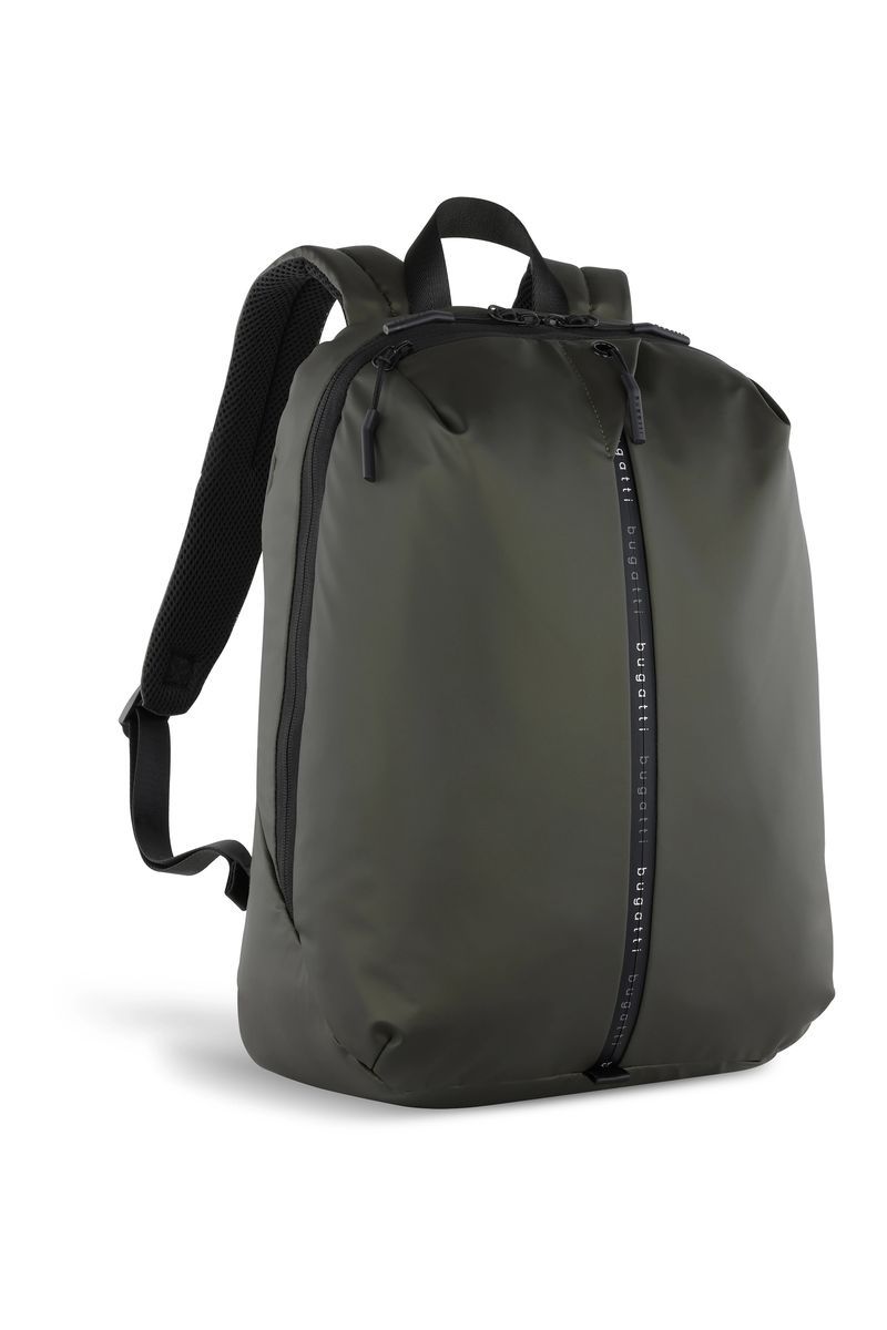 Minimalistischer olivgrüner Laptop-Rucksack
