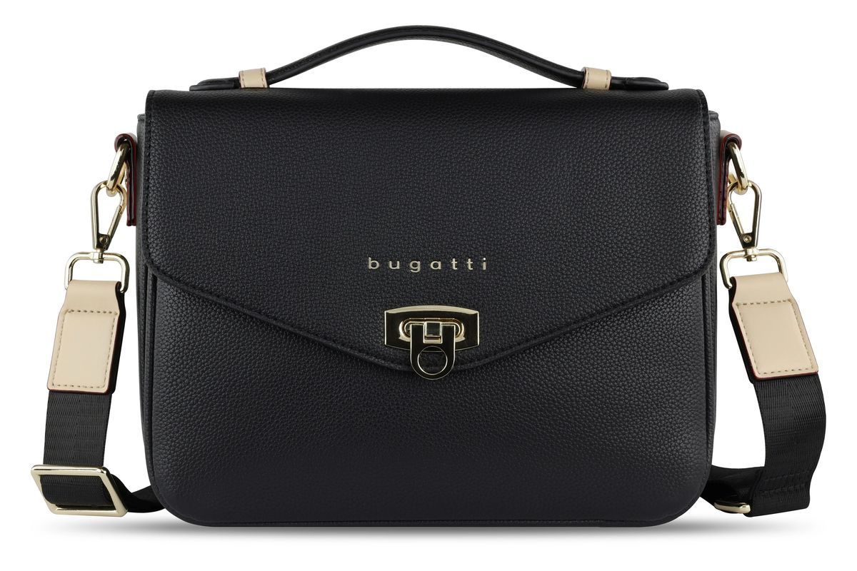 Klassische Schultertasche mit Riemen