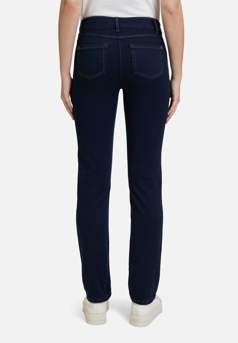 Klassische Jeans aus dunklem Denim