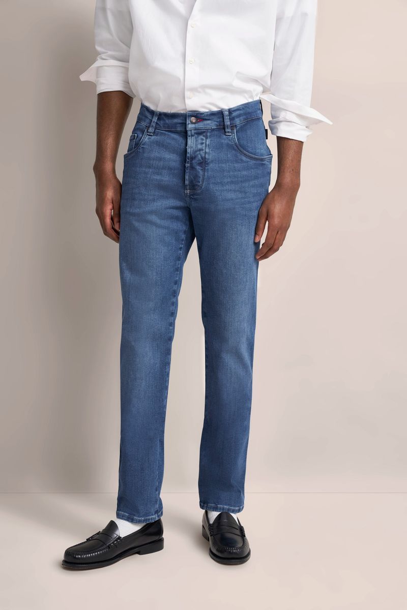 Klassische bequeme Stretch-Denim Jeans