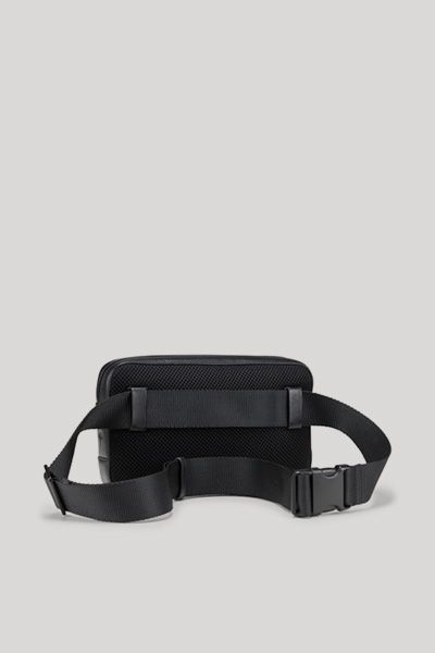 JOOP! Manciano Ralph Schwarze Gürteltasche Leder Verstellbarer Riemen Unisex