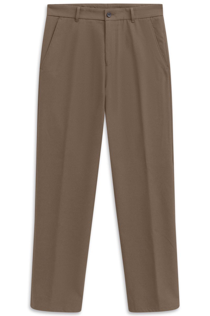 Chino Hose mit Tapered Fit und Soft Touch