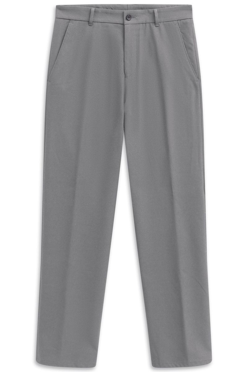 Konisch zulaufende Soft-Touch-Chino-Hose