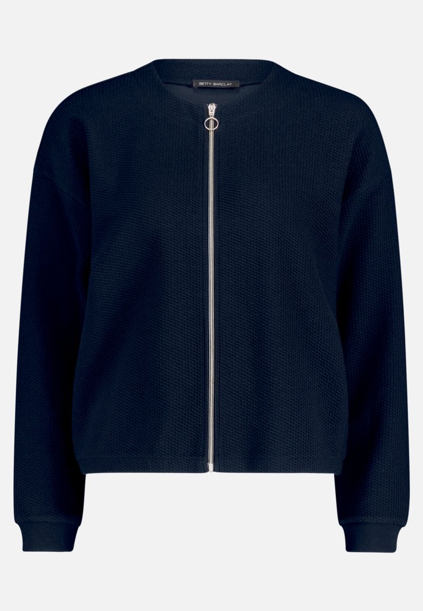 Shirtjacke mit Struktur