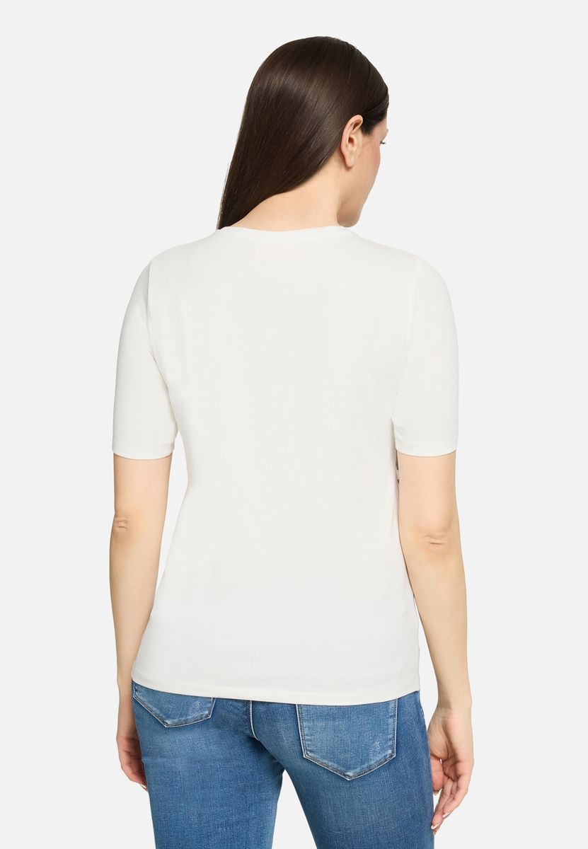 Basic Shirt mit Aufdruck