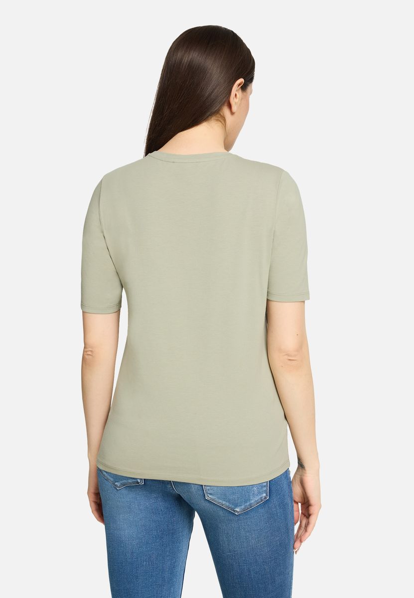 Basic Shirt mit Aufdruck