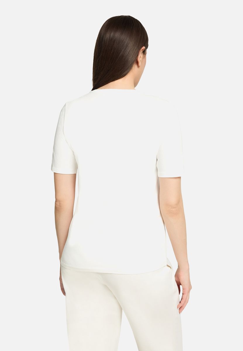 Basic Shirt mit Aufdruck