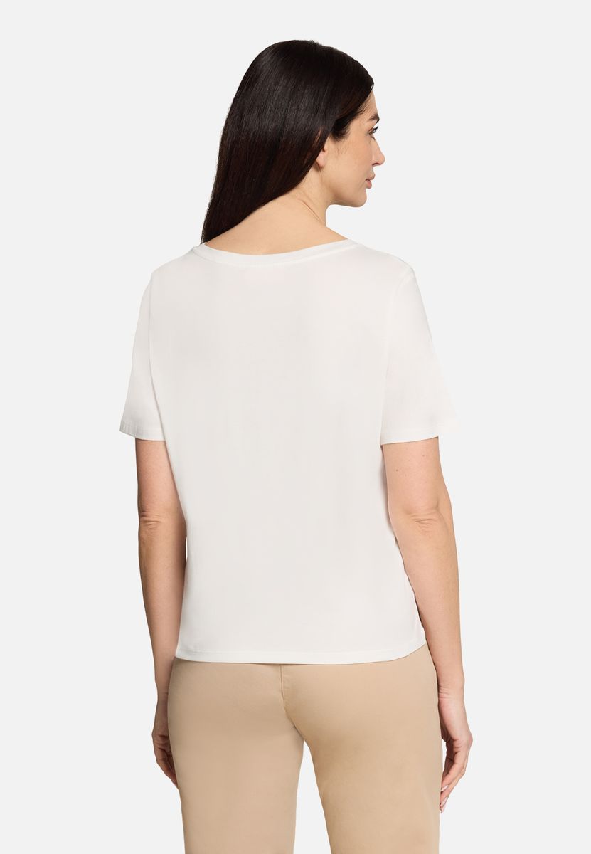 Basic Shirt mit Aufdruck