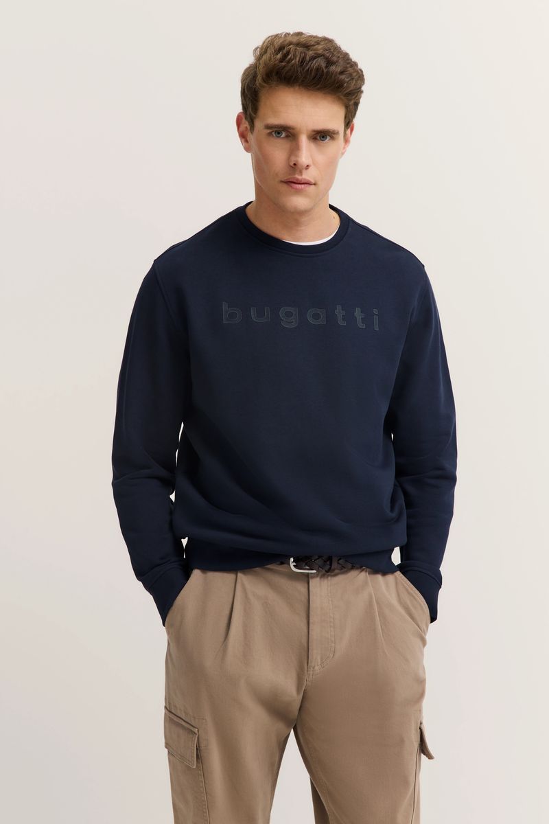 Modern Fit Sweatshirt aus Baumwollmischung