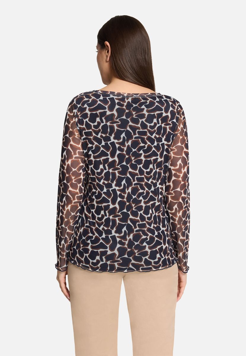 Langarmshirt mit Animalprint
