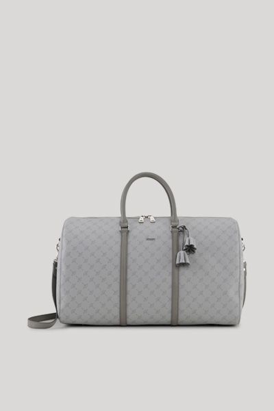 JOOP! Cortina Aurora Weekender Reisetasche hellgrau Monogrammmuster