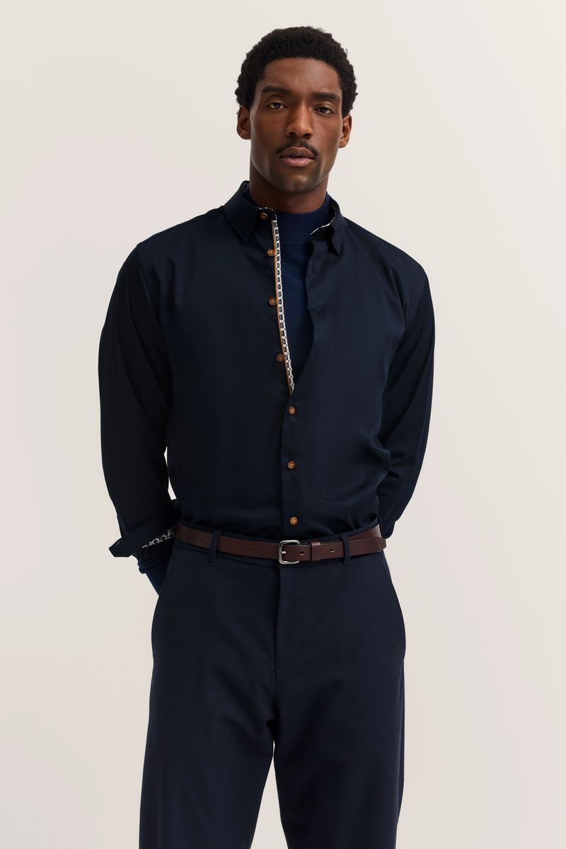 Lässiges Hemd Modern Fit mit Button-Down