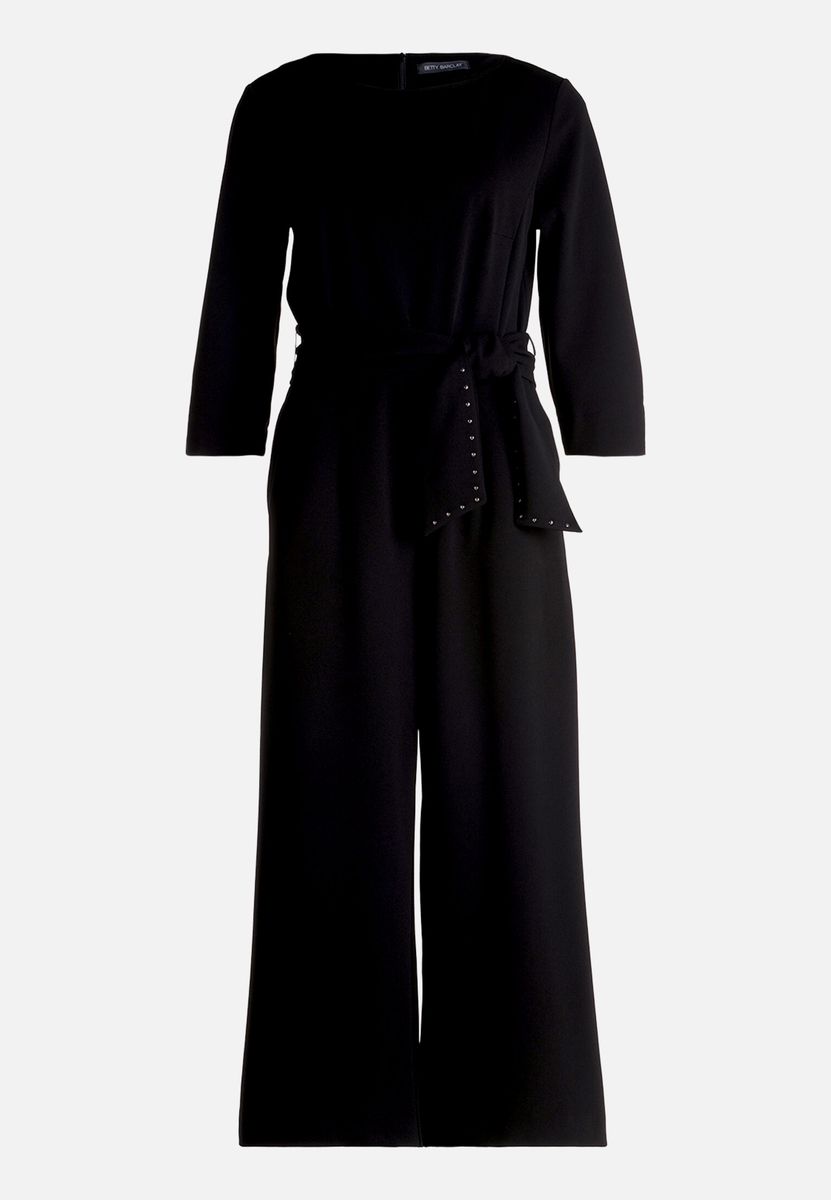 Eleganter ärmelloser Culotte Jumpsuit mit Gürtel