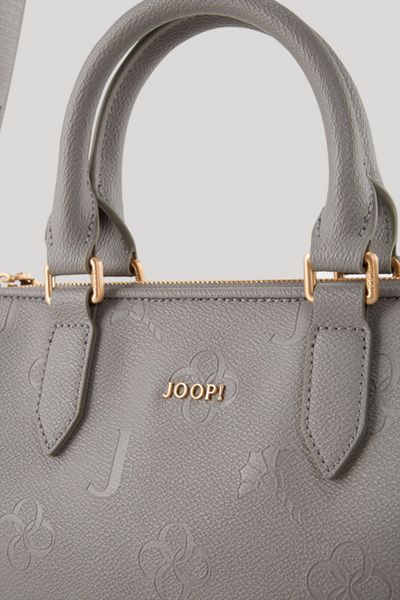 JOOP! Decoro Edition Lauren Graue Monogramm Vegane Leder Handtasche