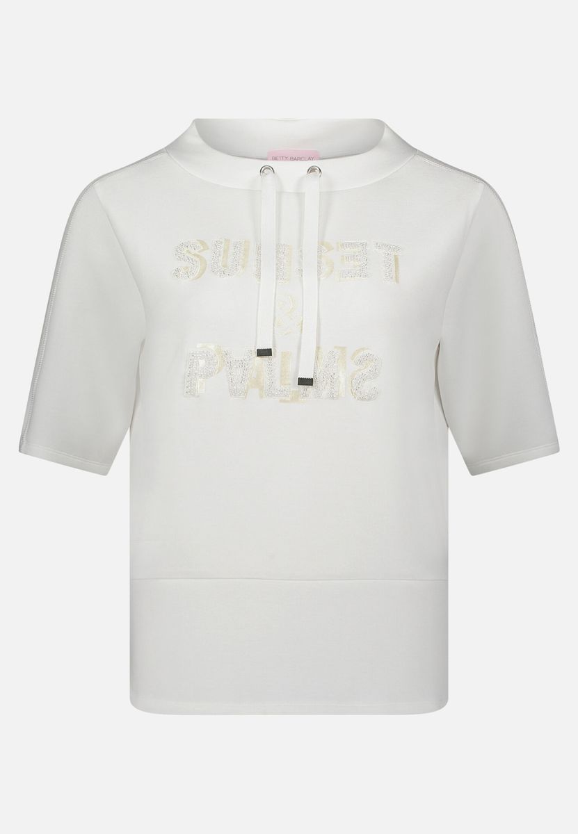 Sweatshirt mit Stehkragen und Farbblock