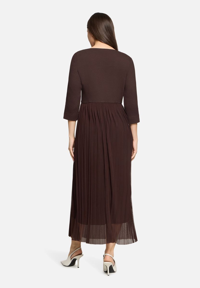 Elegantes Midikleid mit Plisseerock