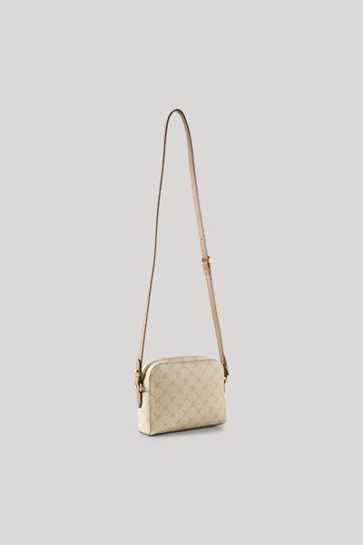 JOOP! Mazzolino Cloe Schultertasche in Creme Cornflower Logodruck