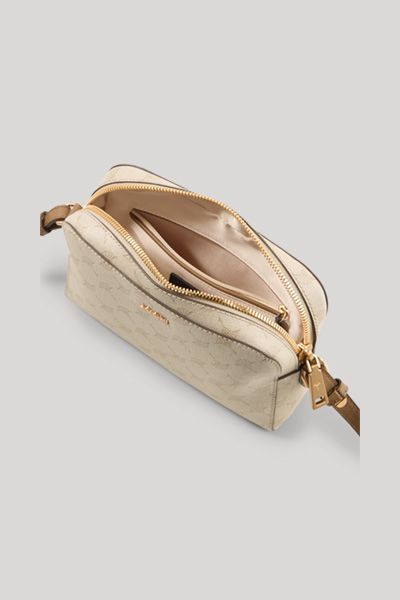 JOOP! Mazzolino Cloe Schultertasche in Creme Cornflower Logodruck