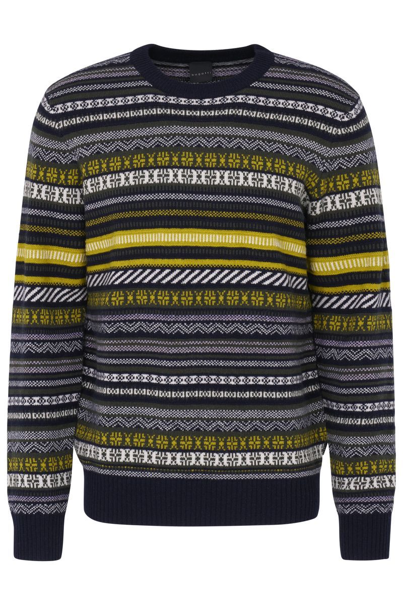 Fair Isle Jacquard Strickpullover