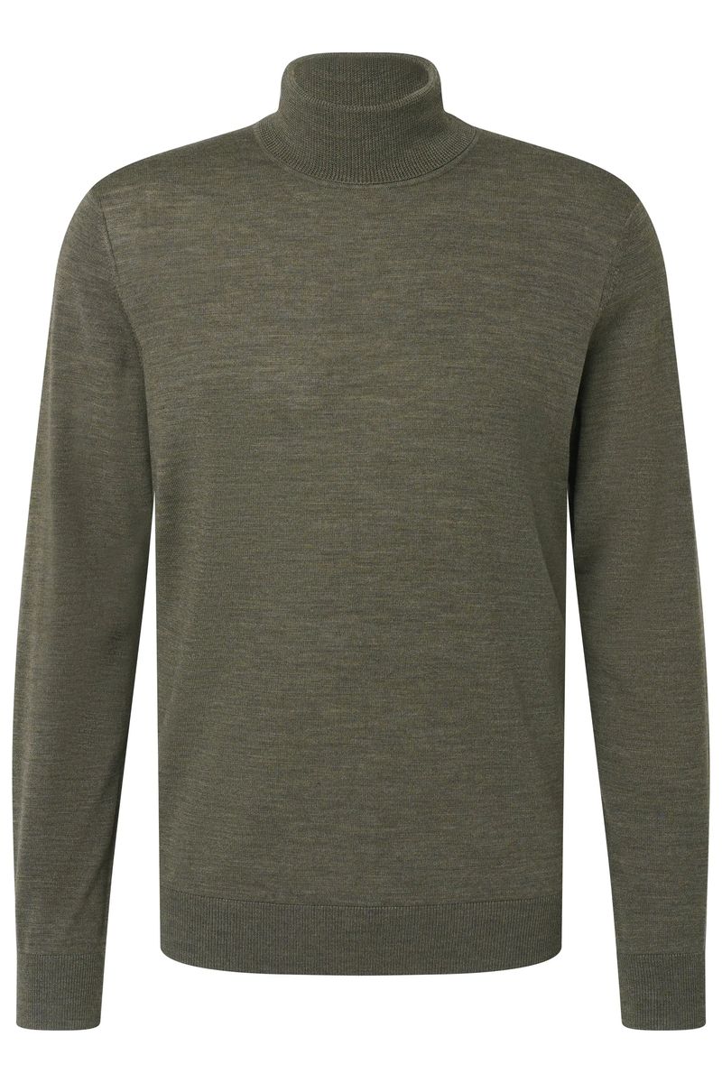 Rollkragenpullover aus Merinowolle