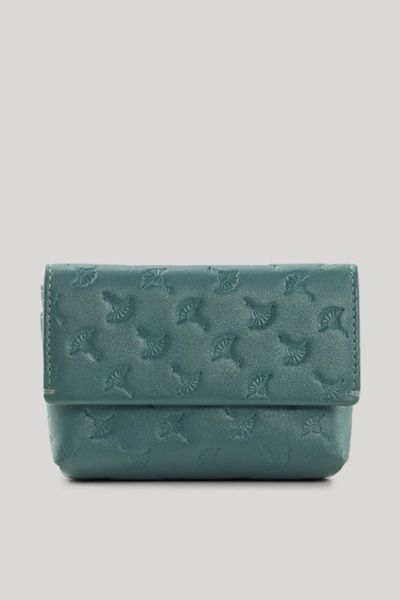 Joop! Leggero Stampa Lenta Petrol Schlüsseletui echtes Leder