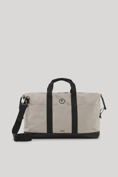 Joop! Dinamico Maik Weekender Reisetasche in Grau mit Schwarzem Besatz