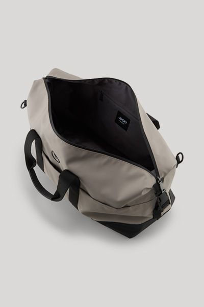Joop! Dinamico Maik Weekender Reisetasche in Grau mit Schwarzem Besatz