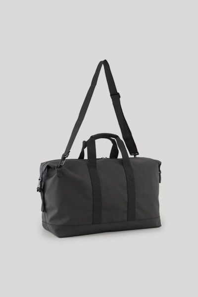 Maik Weekender Tasche in Schwarz mit verstellbarem Schultergurt