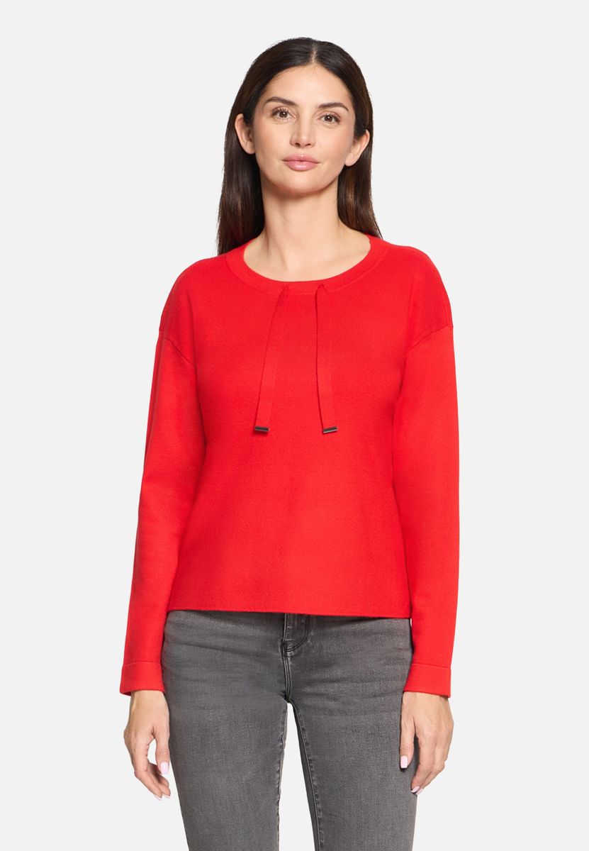 Feinstrickpullover mit lässiger Passform