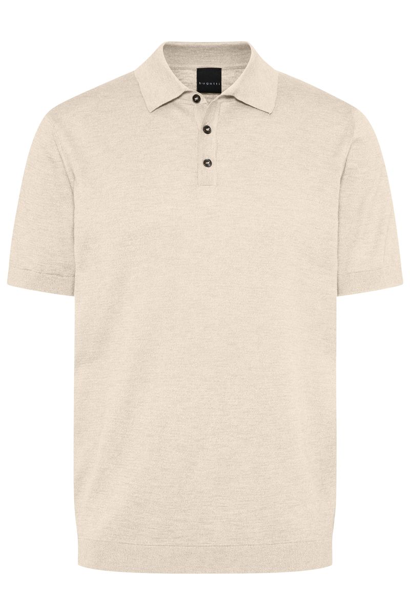 Klassisch geschnittenes Strickpolohemd