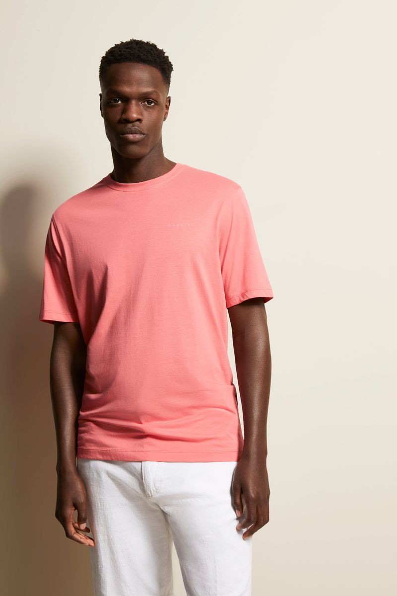 T-Shirt mit Rundhalsausschnitt und moderner Passform