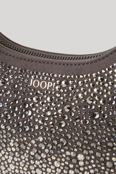 Joop! Gioiello Rixa Hobo Bag Taupe mit Strassverzierungen