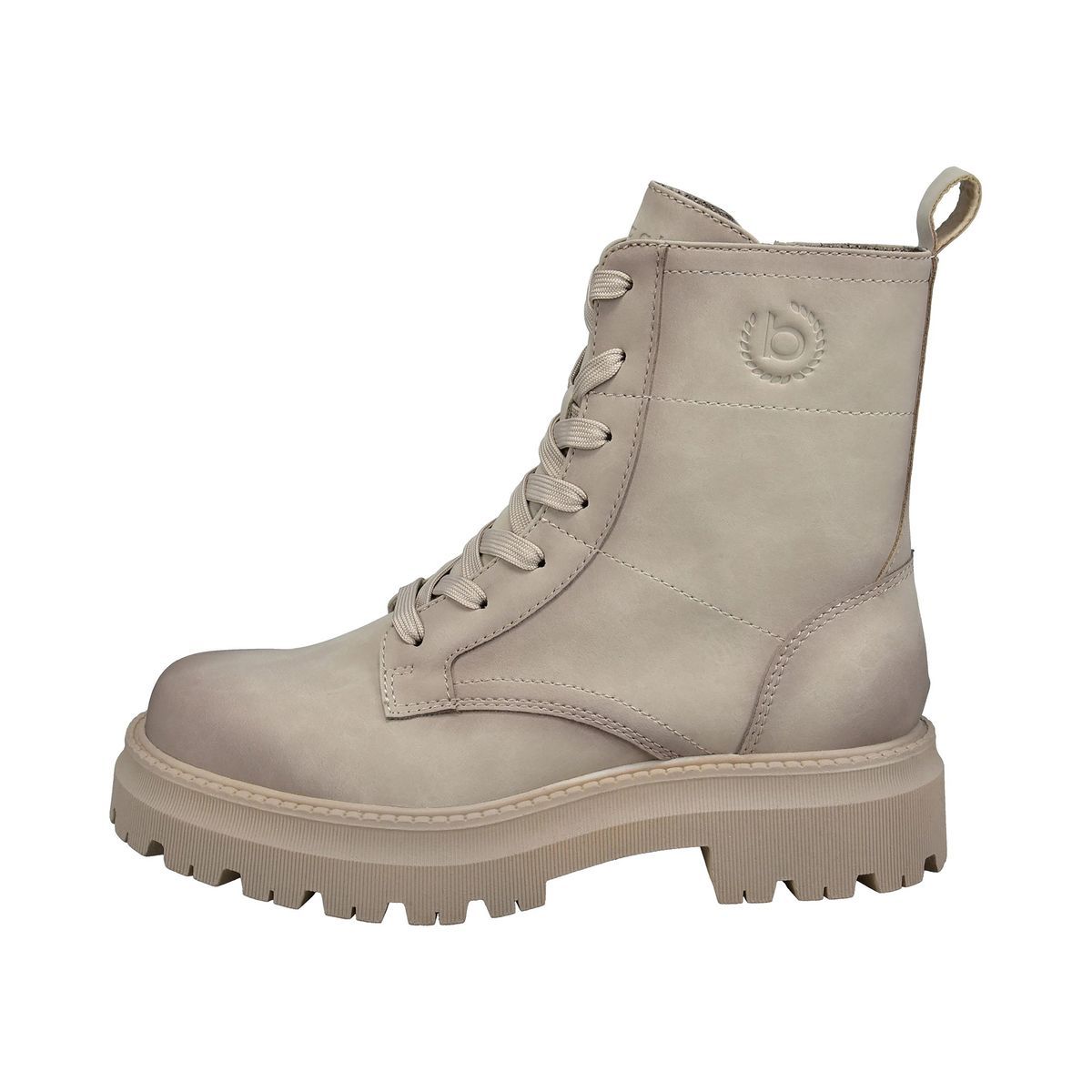 Schnürstiefel mit Profilsohle