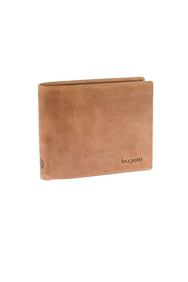 Klassische Leder-Geldbörse mit Fächern