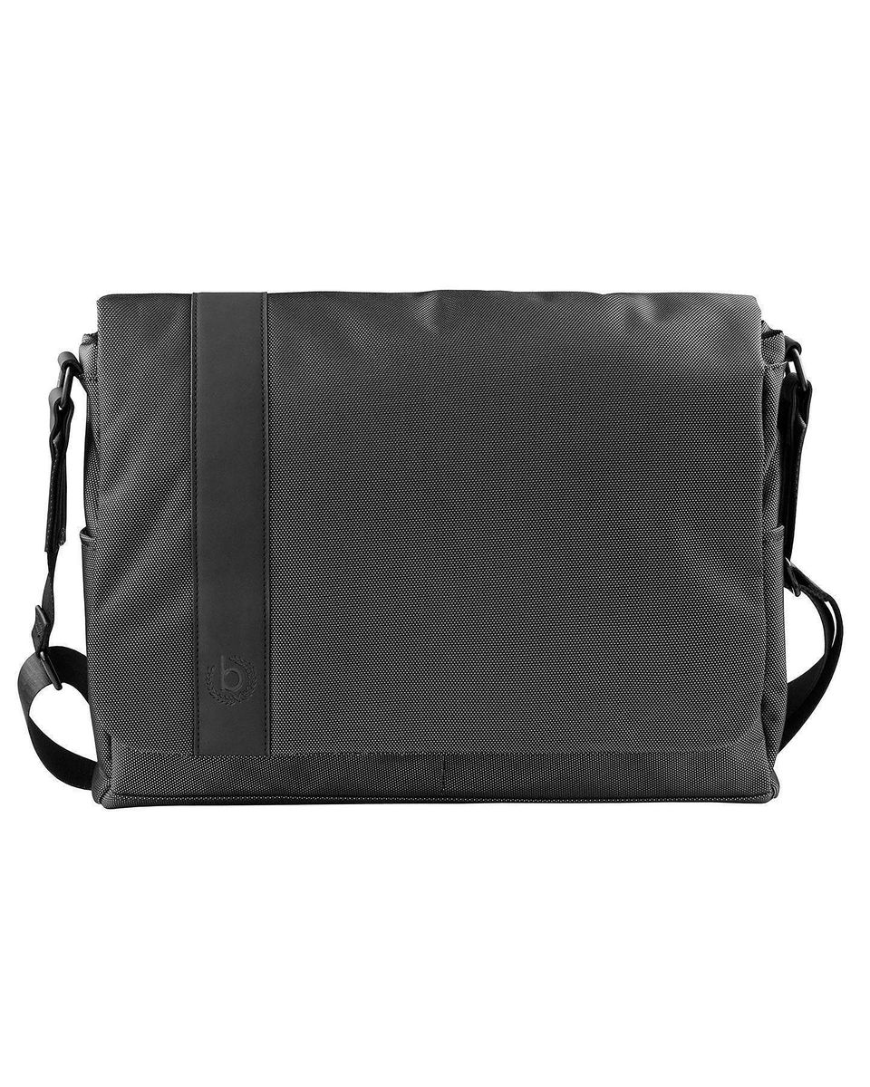 Moderne graue Messenger Bag