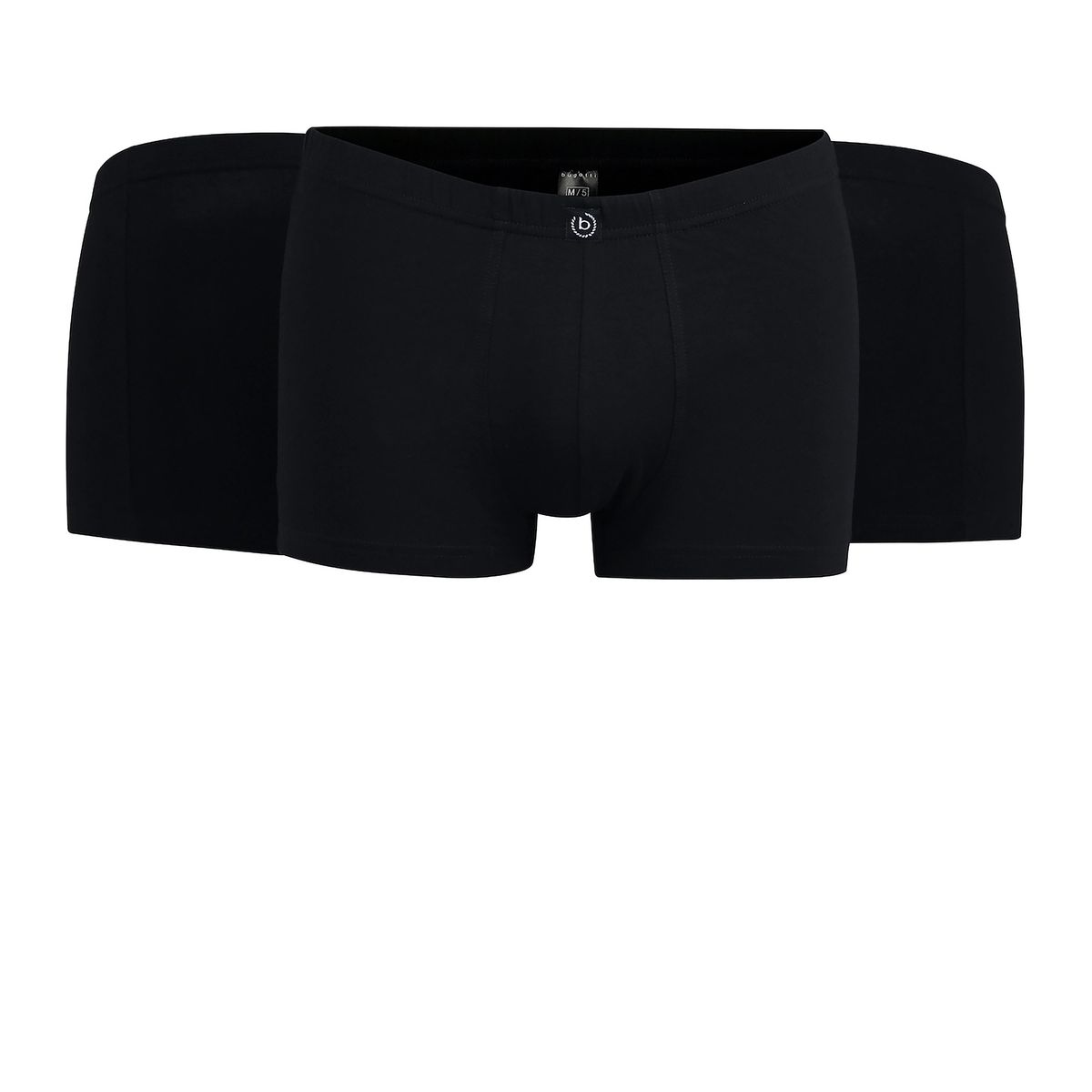 Herren Klassische Schwarze Boxershorts 3er-Pack