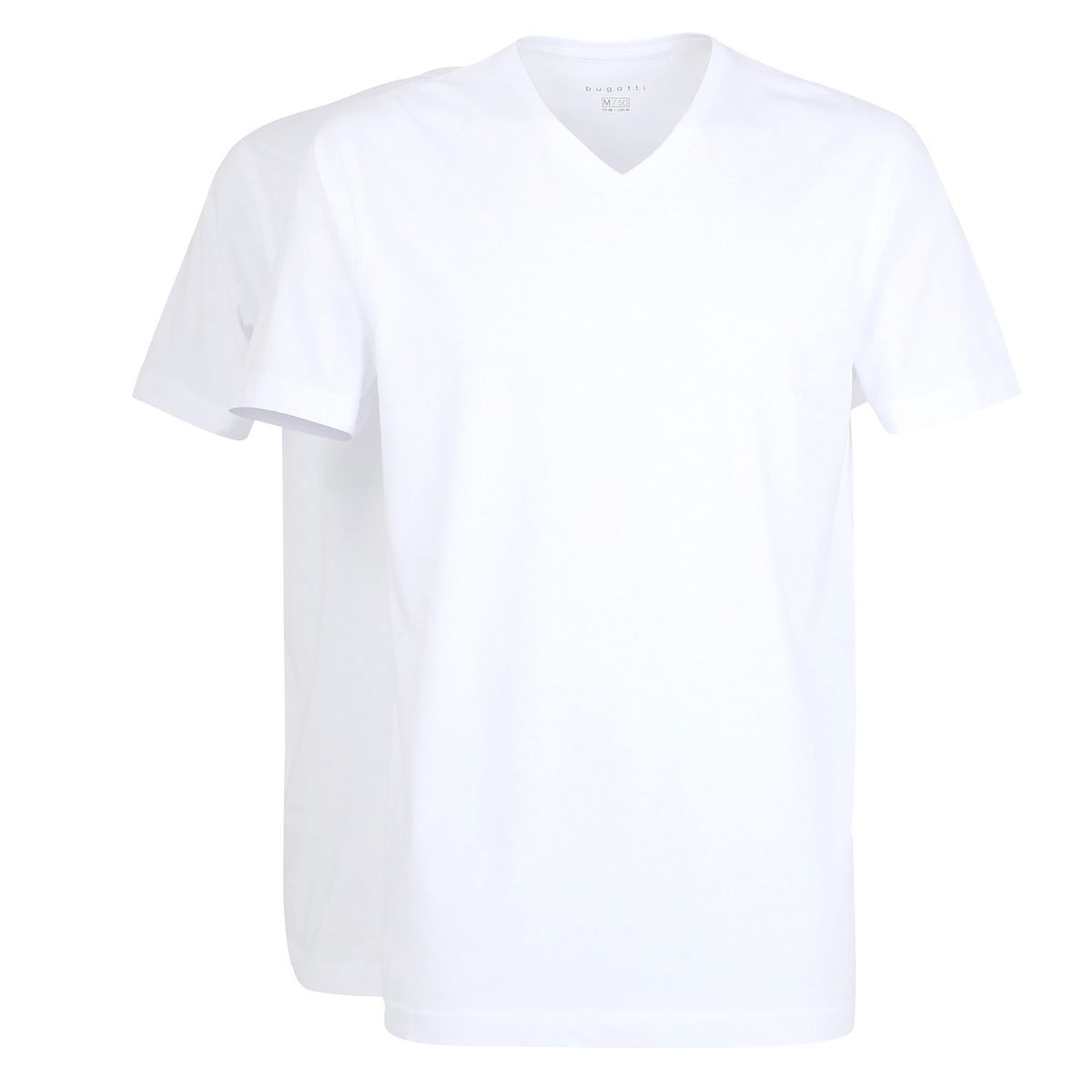 Klassisches Baumwoll-Unterhemd Set mit V-Ausschnitt