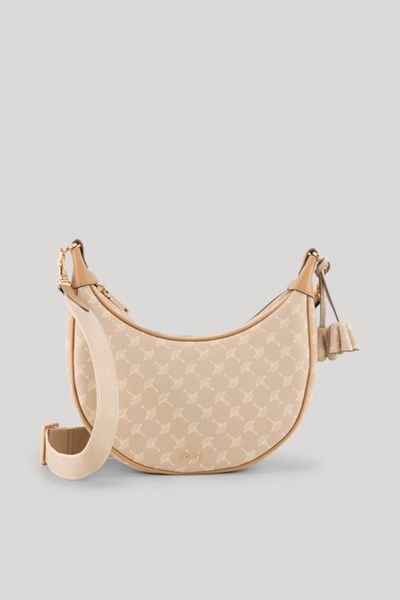 Joop! Cortina Jennifer beige Cornflower bedruckte Halbmond-Schultertasche