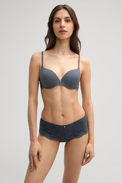 JOOP! Seamless Push-Up BH Beautiful in Anthrazit Grau