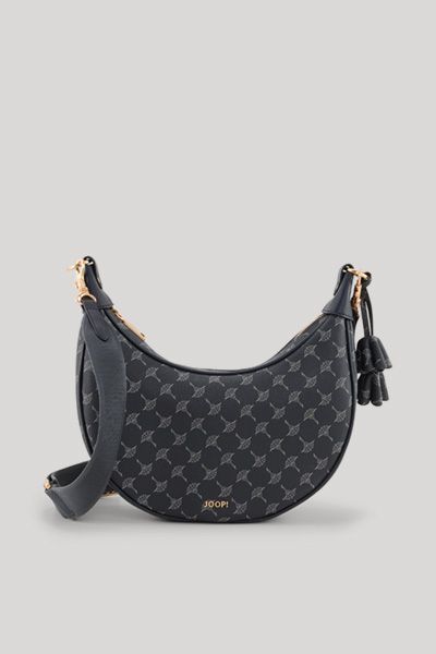 Joop! Cortina Jennifer Marineblaue Schultertasche Halbmond Monogramm
