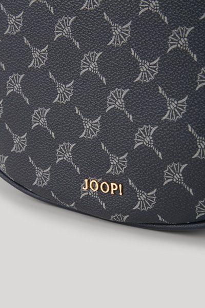 Joop! Cortina Jennifer Marineblaue Schultertasche Halbmond Monogramm